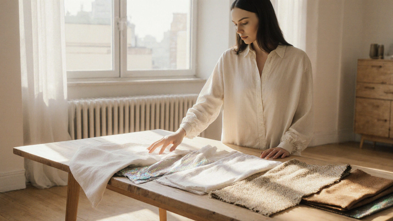 Правильное хранение — залог опрятного вида: немнущиеся ткани достаточно аккуратно сложить